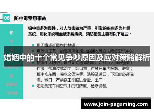 婚姻中的十个常见争吵原因及应对策略解析